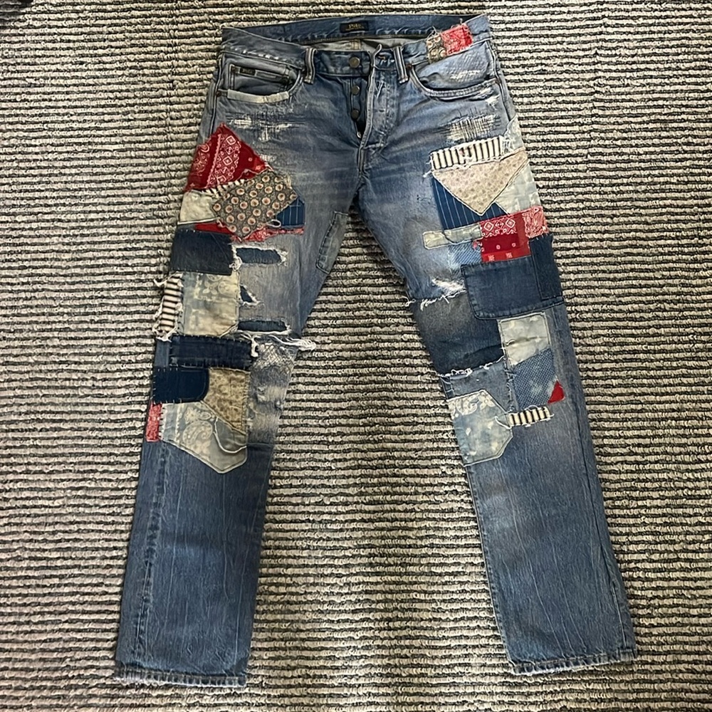 Ralph Lauren Polo Varick Slim Straight Jeans